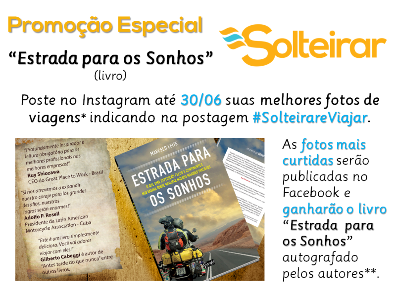 promoção - Estrada para os Sonhos BLOG